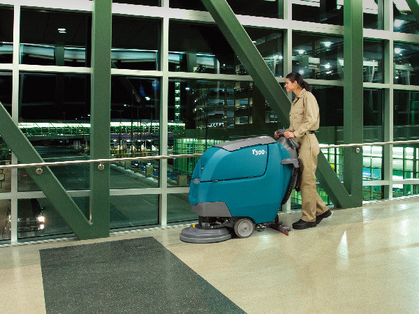 青岛商业洗地机手推式洗地机快速清洁陶瓷砖大理石地面